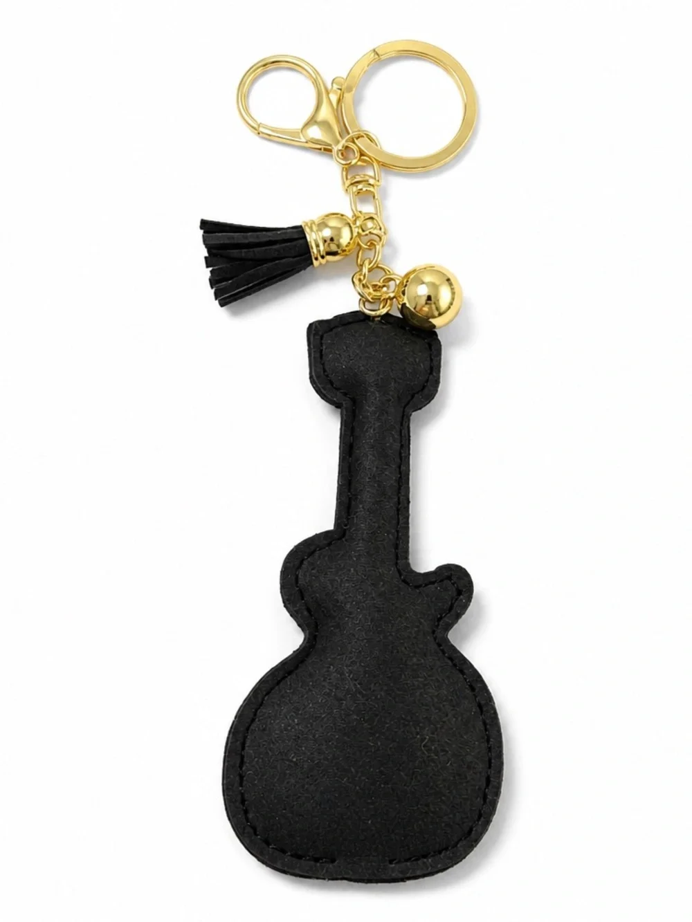 Rhinestone guitar Keyring bag backpack charm crystal